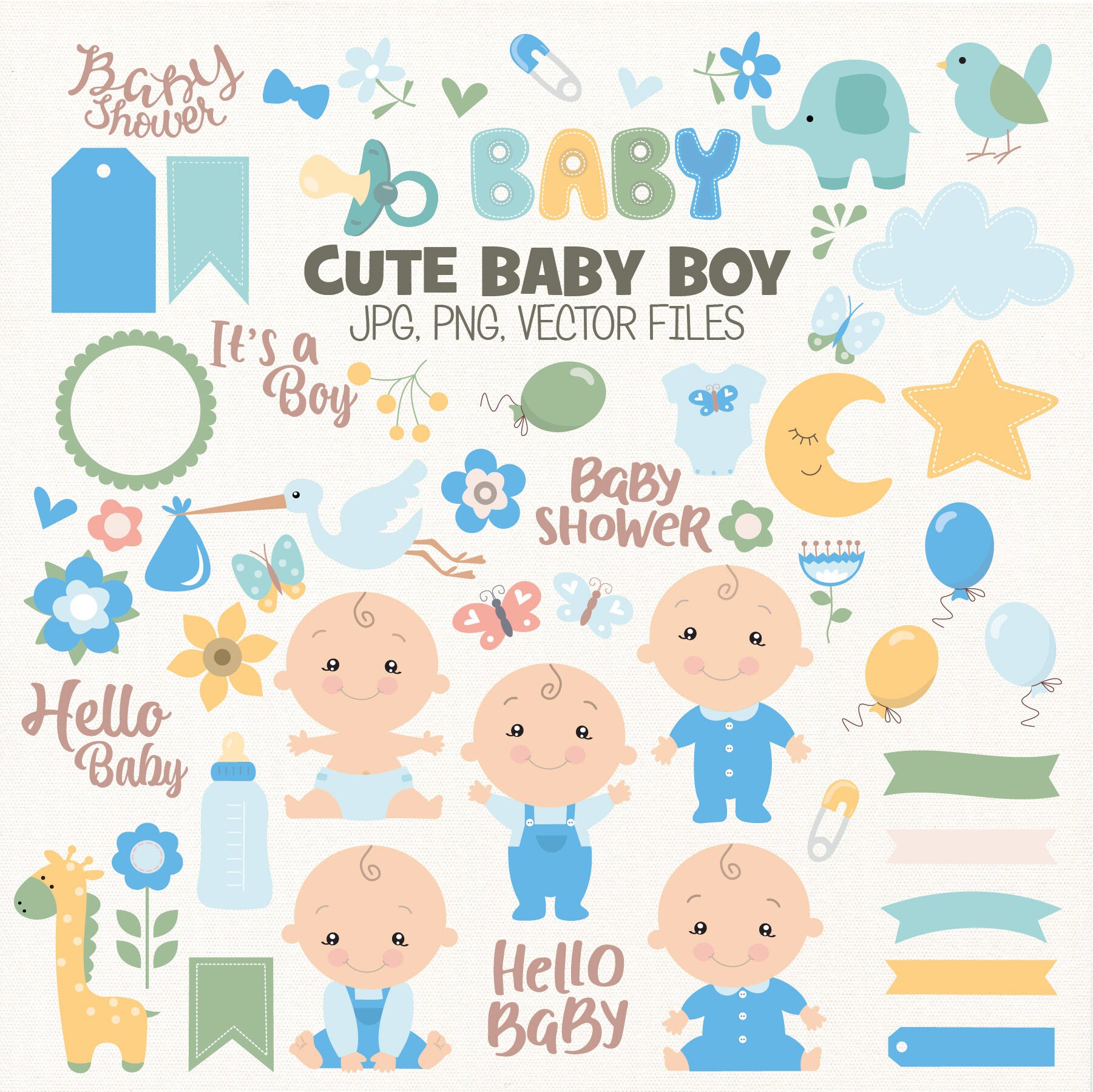 Cute Baby Boy Designer Edition