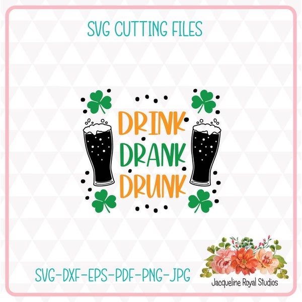 Drink Drunk Cut File