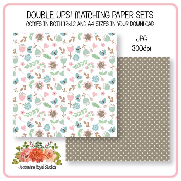 Spring Floral Papers