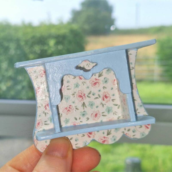 1/12 Scale Doll House Miniature Dutch Style shelf Cut File