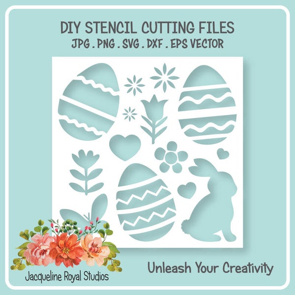 Easter Bunny Stencil