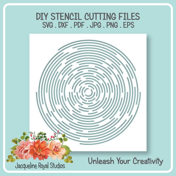 Futuristic Grunge Stencil