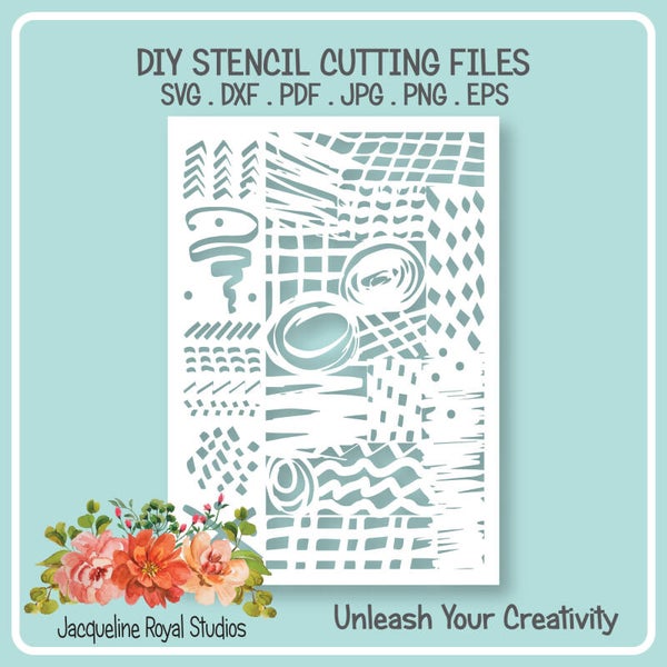 Grungy Texture Stencil