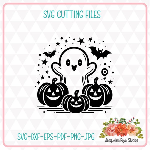 Halloween Ghost Cut File