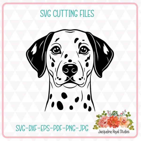 Handsome Dalmatian Cut Files