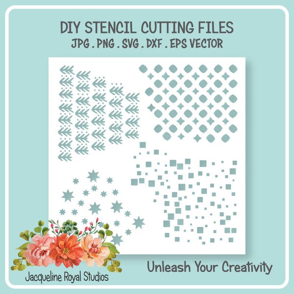 Happy Sprinkles Stencil