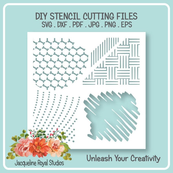 Industrial Grunge Stencil