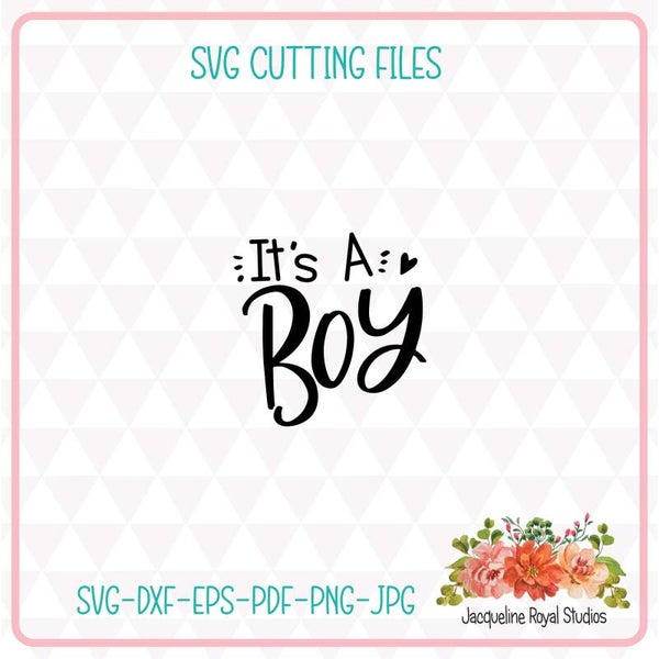 It's A Boy Cut File