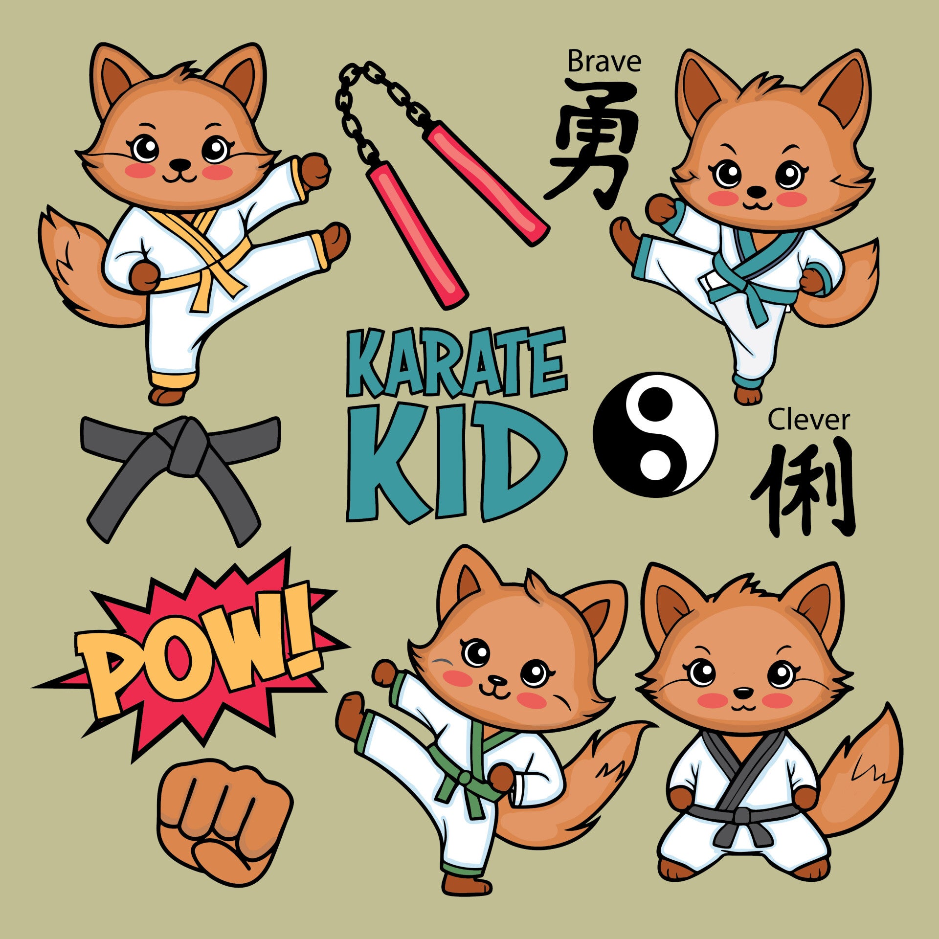 Karate Fox