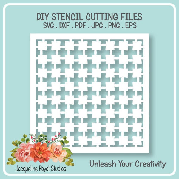 Linked Squares Stencil