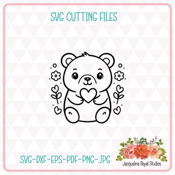 Loving Bear Cut File