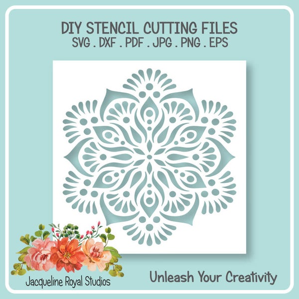 Mandala Stencil 5