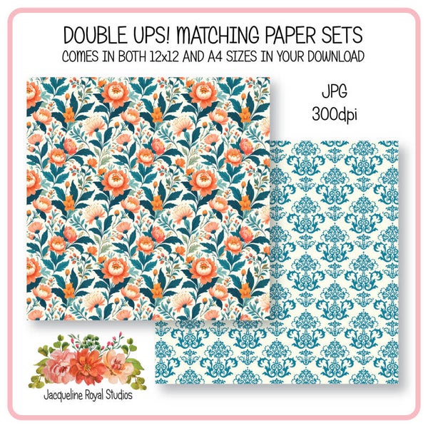Mid Summer Blooms Papers
