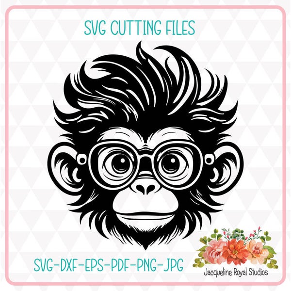 Nerdy Monkey Cut File
