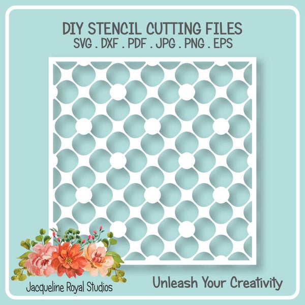 Pretty Blooms Stencil