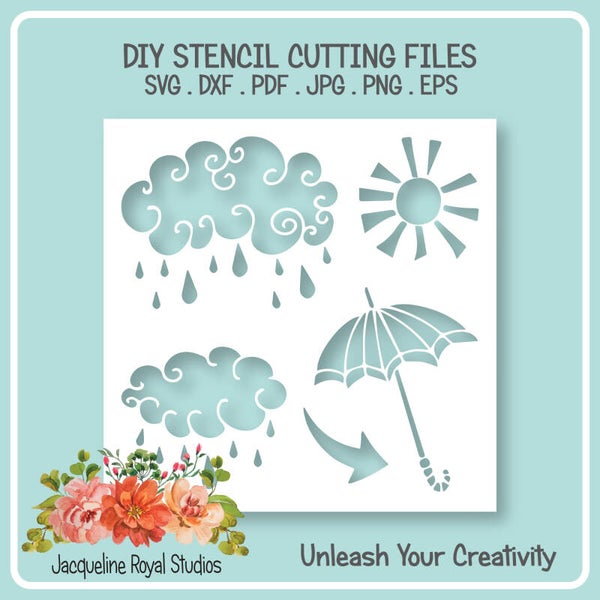 Rainy Day Stencil