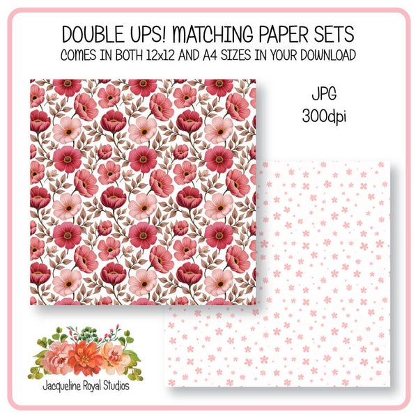 Retro Poppy Papers