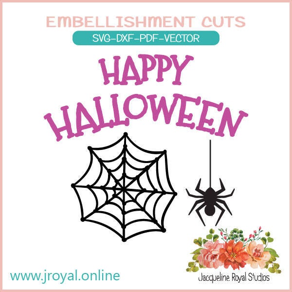 Spider Web Cut Files