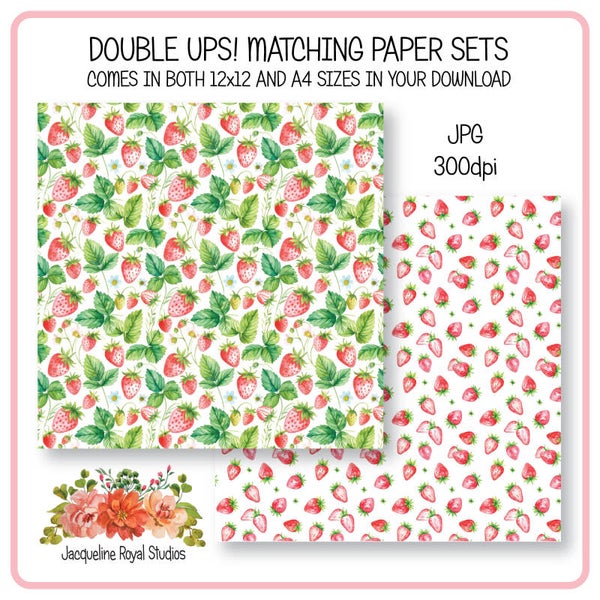 Strawberry Delight Papers