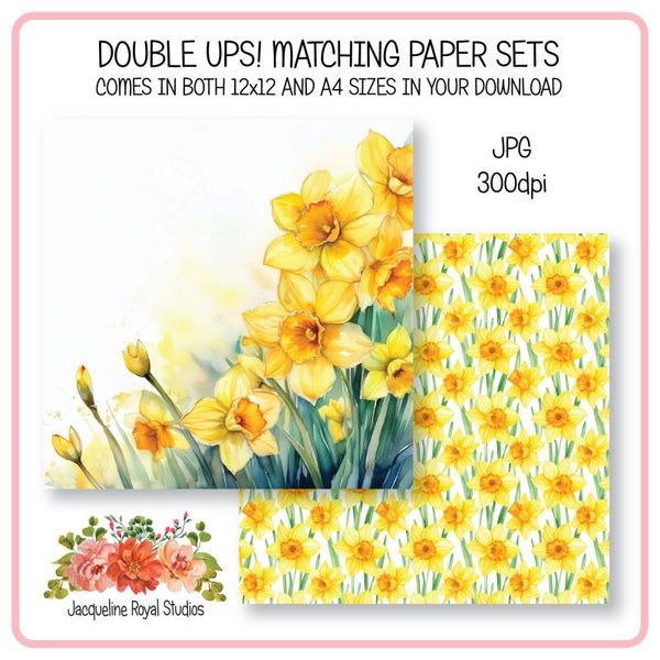 Stunning Daffodill Papers