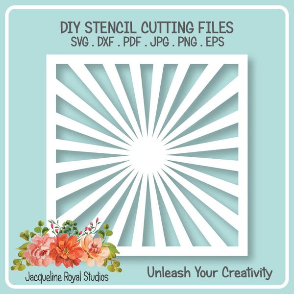 Starburst Stencil