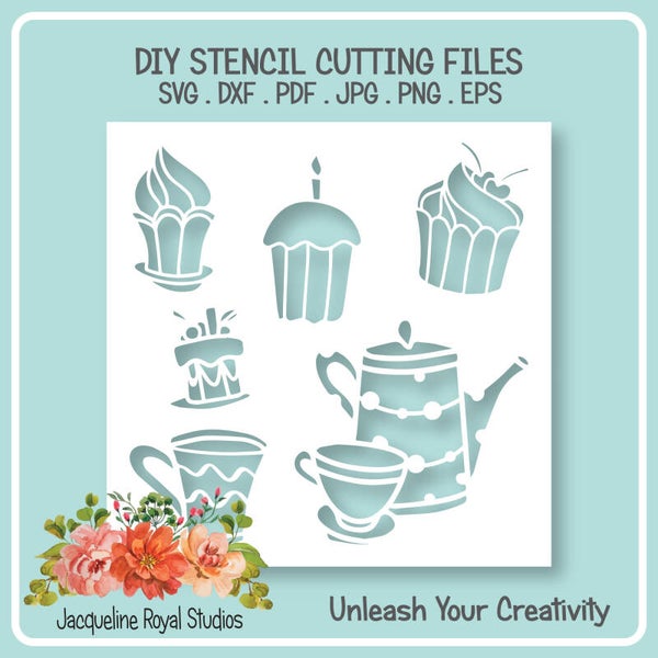 Time For Tea Stencil