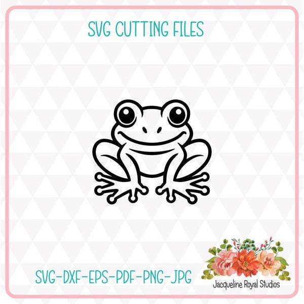 Wide Mouth Frog Cut File