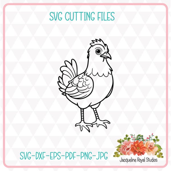 Young Chicken Cut File