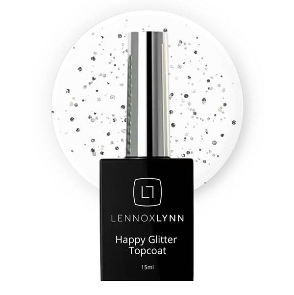 Lennox Lynn Happy Glitter Topcoat