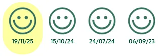 Smiley-kontrolrapporter fra Fødevarestyrelsen for Signesminde Kro