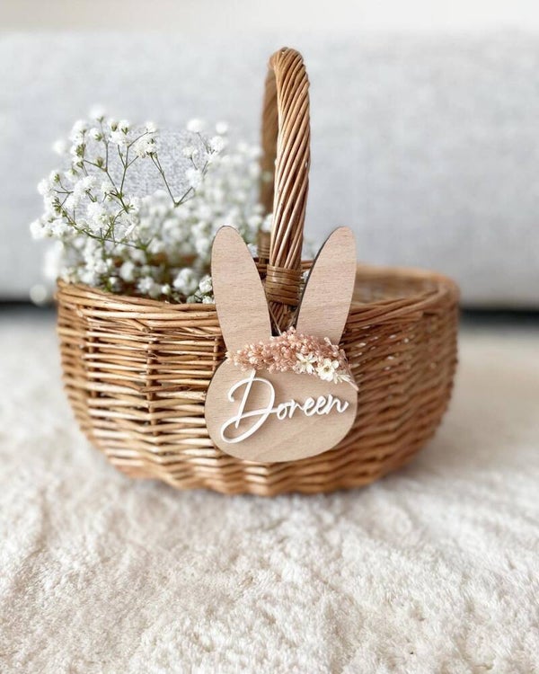 Osternest | Osterkörbchen mit oder ohne personalisierten Anhänger