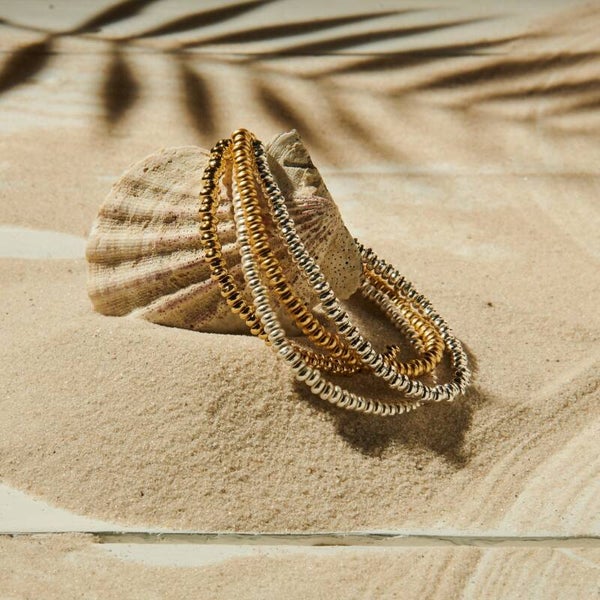 Armband gold Perlen*