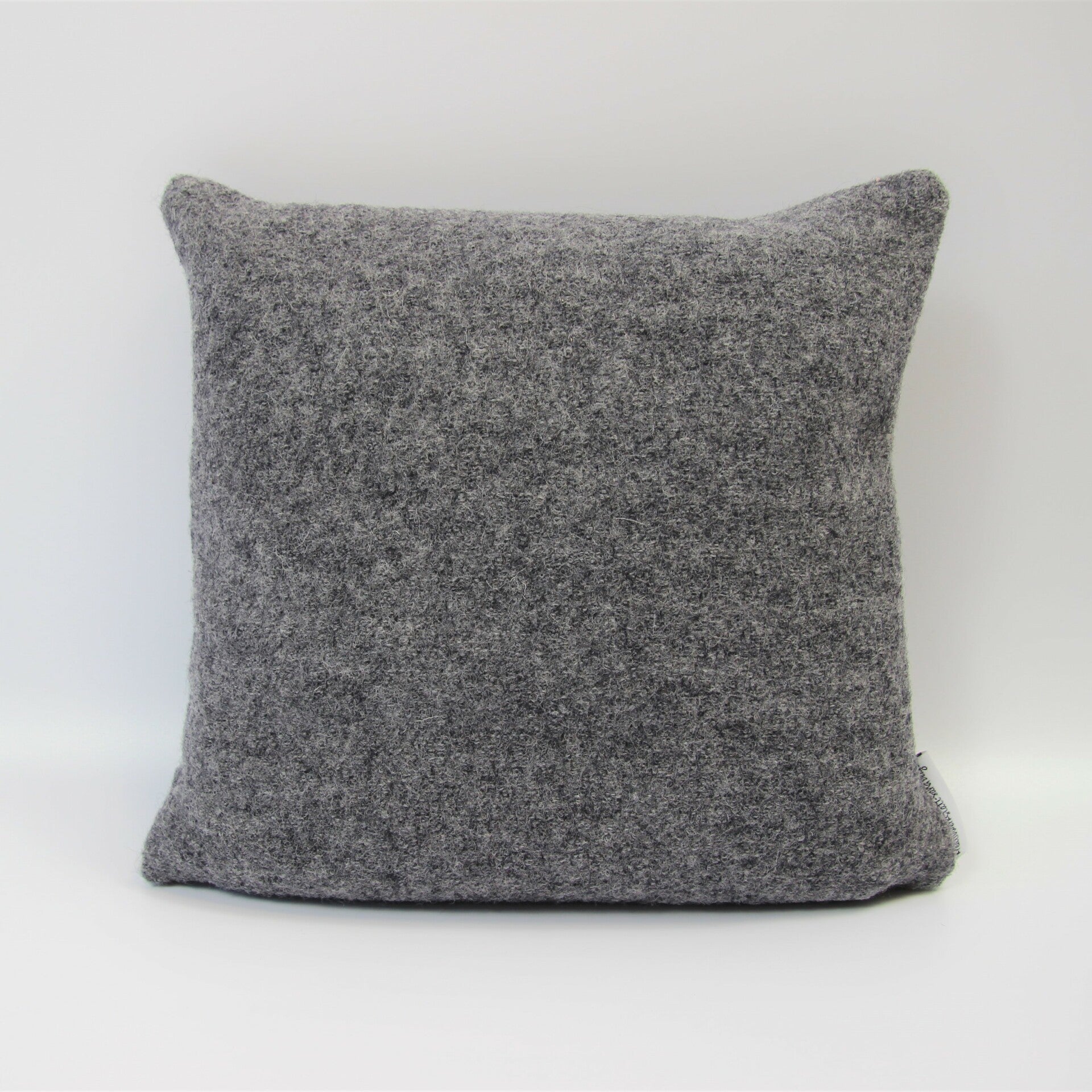Zirbenkissen / Dekokissen / Kissen Walkloden grau