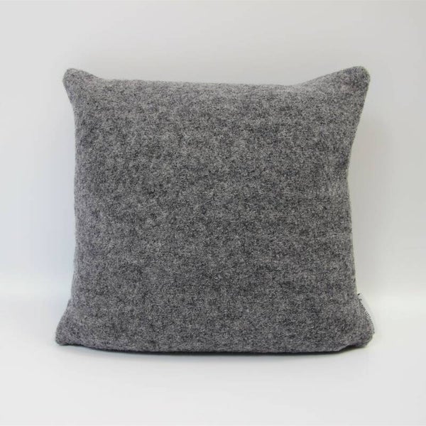 Zirbenkissen / Dekokissen / Kissen Walkloden grau