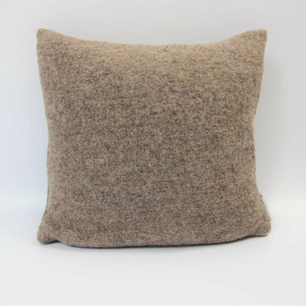 Zirbenkissen / Dekokissen / Kissen Walkloden braun
