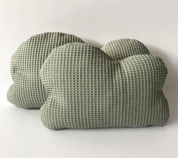 Wolkenkissen Waffelpiquè mintgrün