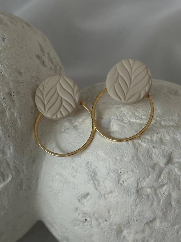 Ohrstecker mit Goldring*