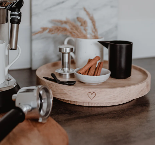 Drehteller Herz Eulenschnitt*