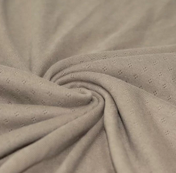 Zirbenschlange / Bettschlange / Kinderwagenschlange Feinstrickjersey beige*