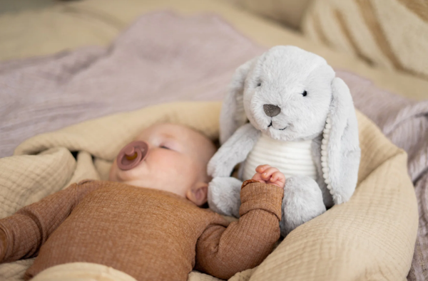 Herzschlag - Kuscheltier Hase Milo