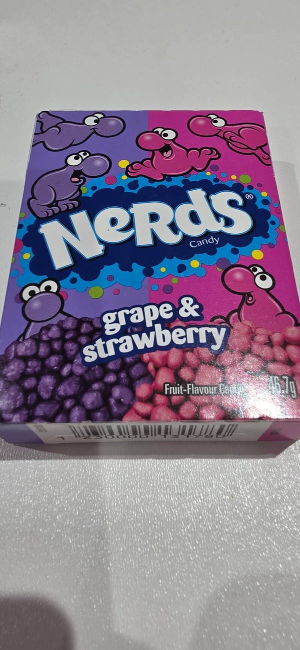 Nerds Candy grape and strawberry