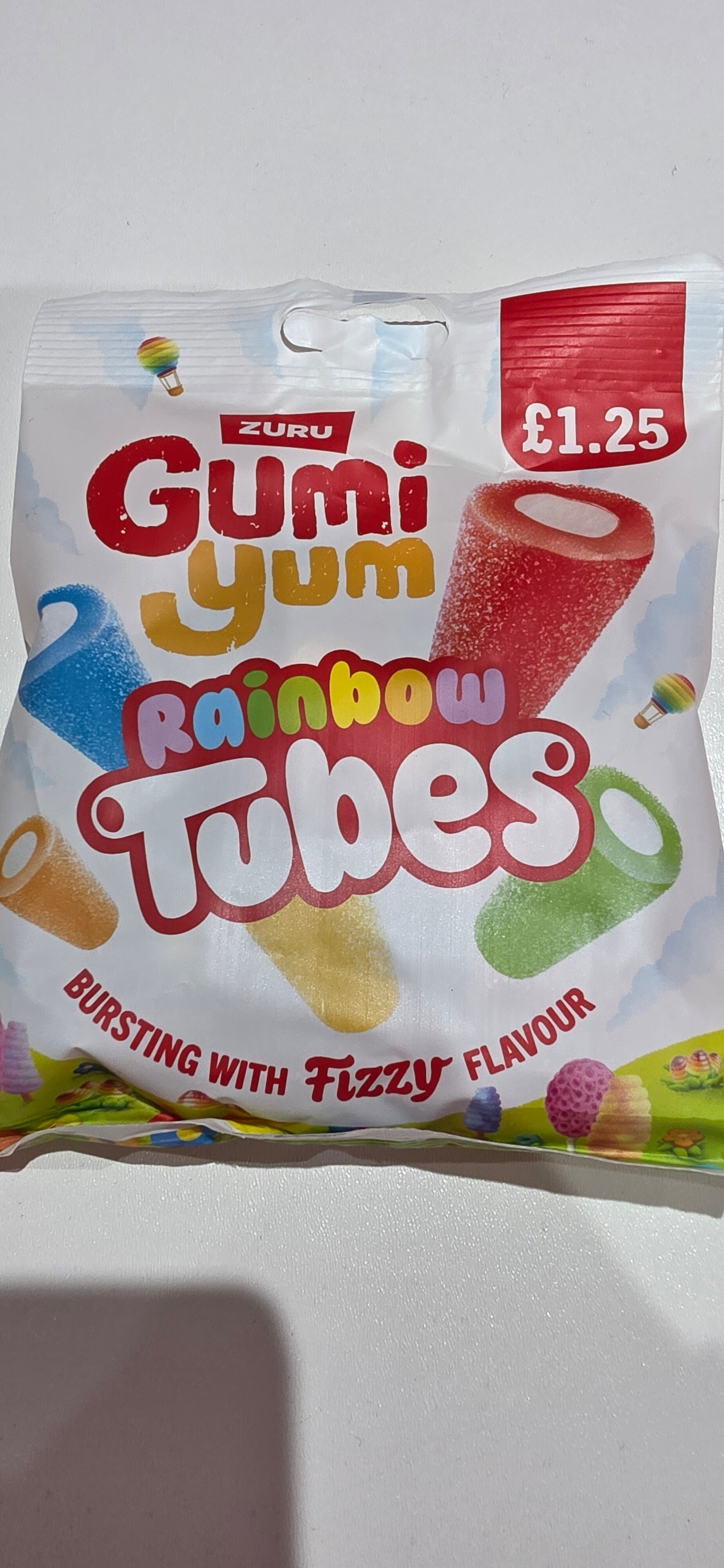 Gumi Yum Rainbow tubes