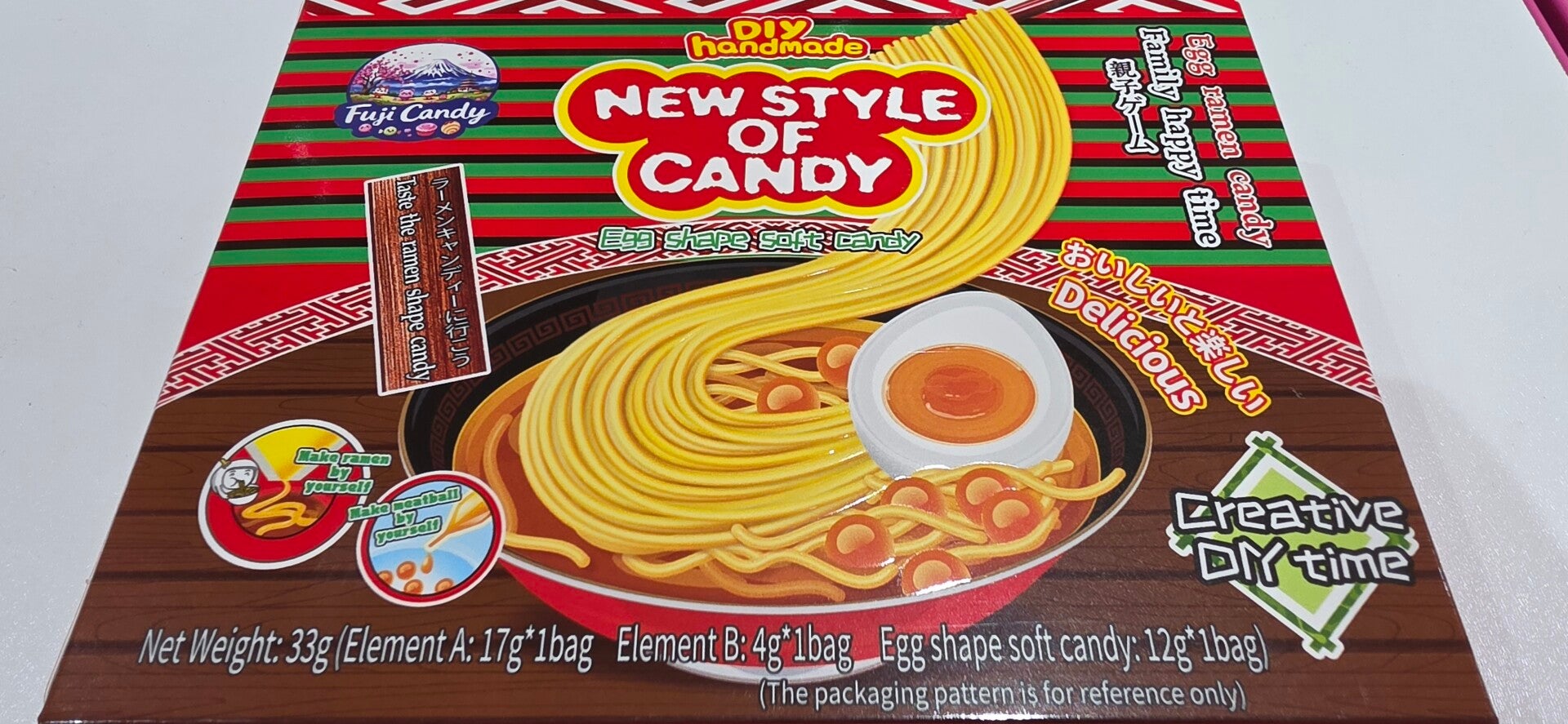 Egg shape soft candy