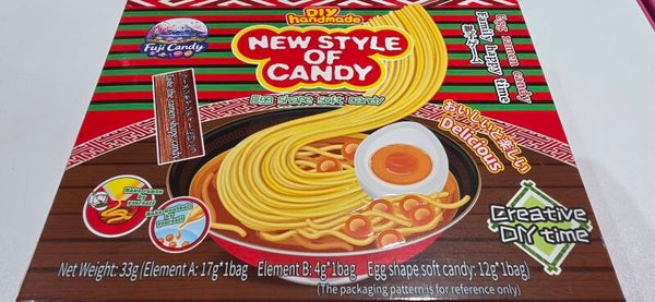 Egg shape soft candy