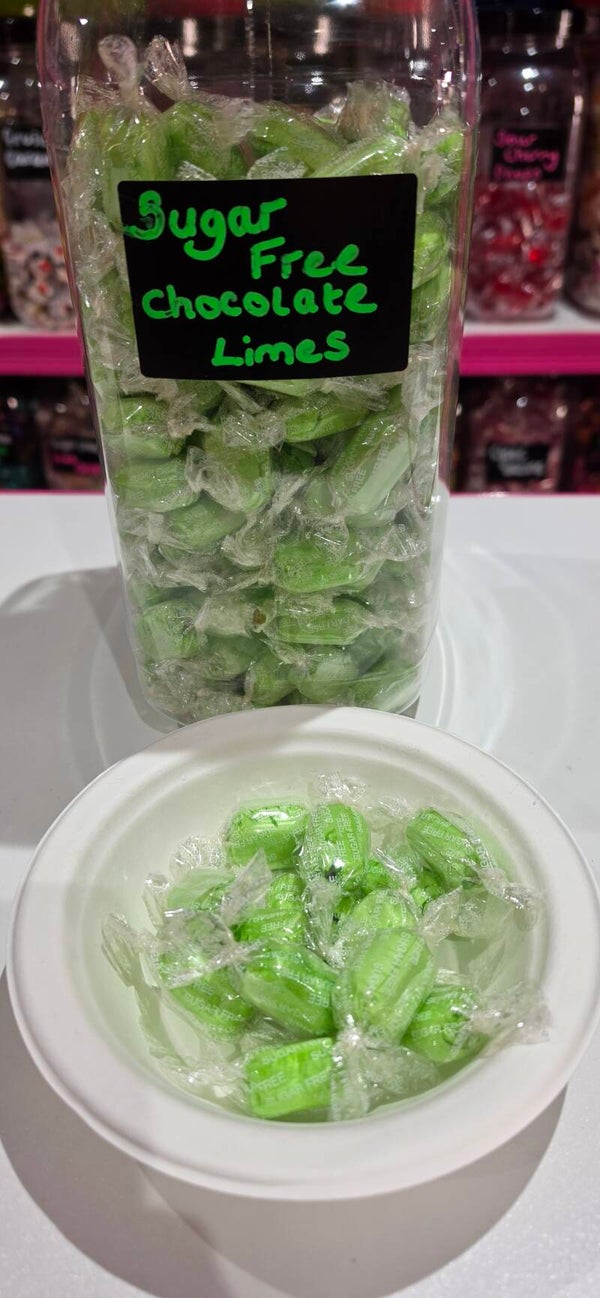 Stockleys Sugar free Chocolate Limes