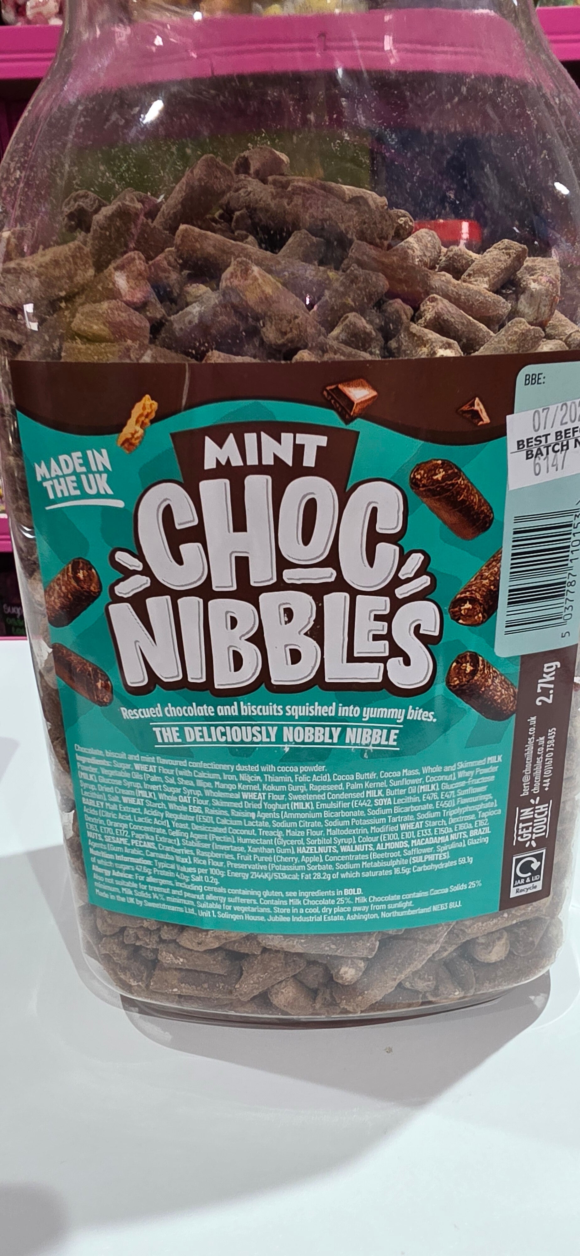 Choc Nibbles Mint