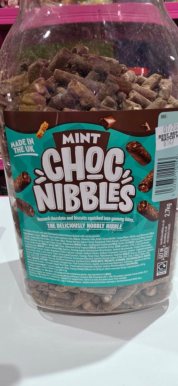 Choc Nibbles Mint