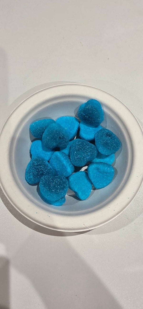 Damel Fizzy Blue Hearts