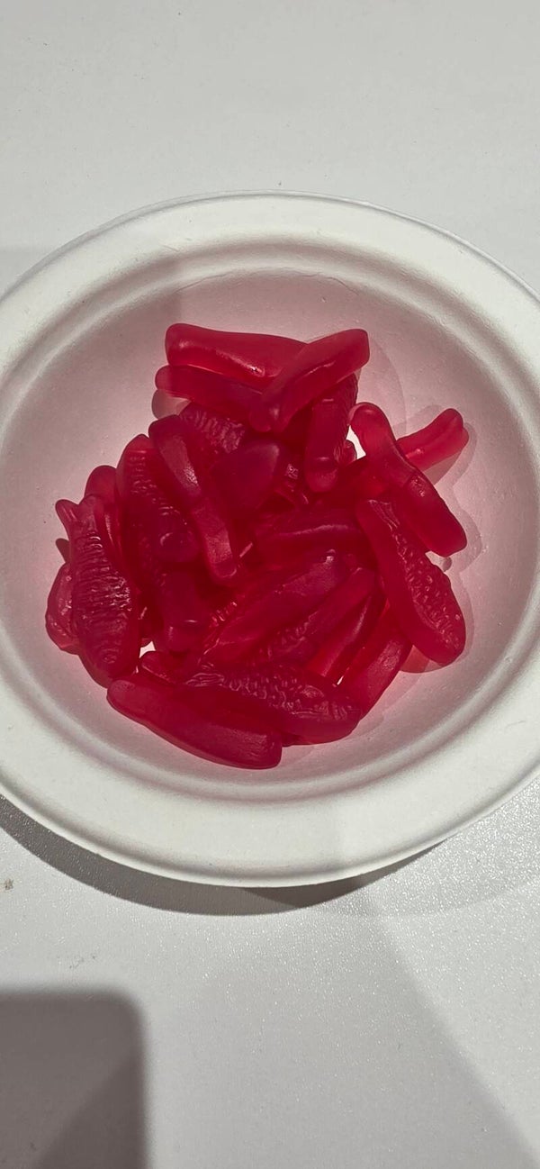 Kingsway vegan Cherry Fish