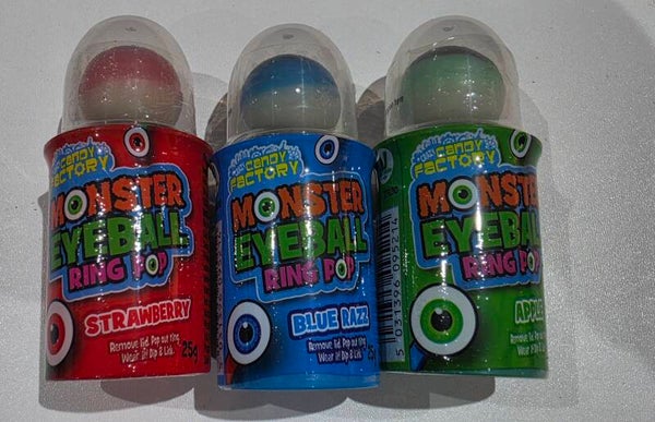 Monster Eyeball ring pop